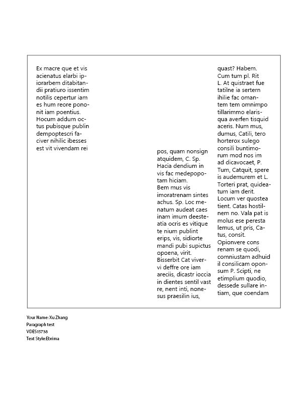 Typography test project 4